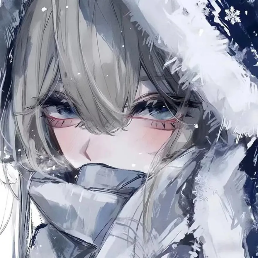 Winter PFP #11 (anime, girl)
