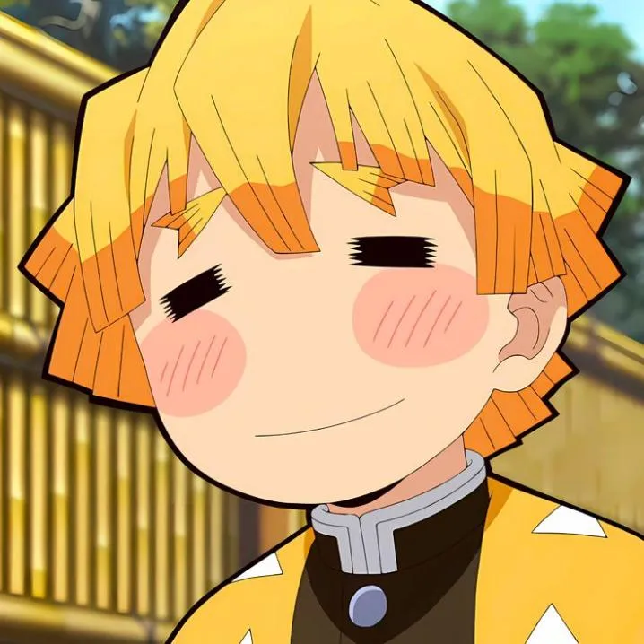 Zenitsu PFP #14 (cute, funny)