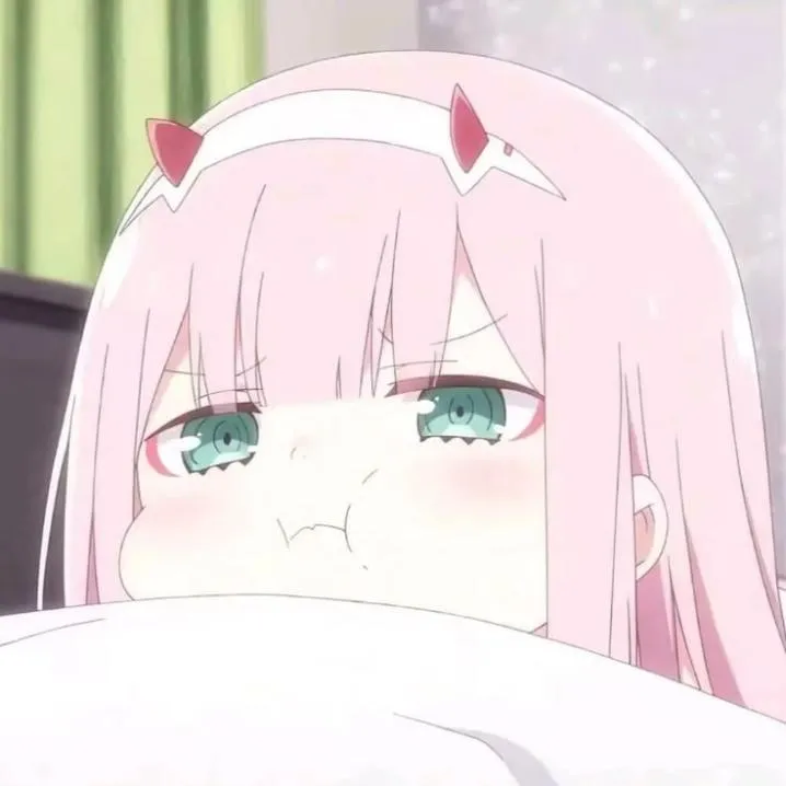 Zero Two PFP #10 (cute, funny, pink)