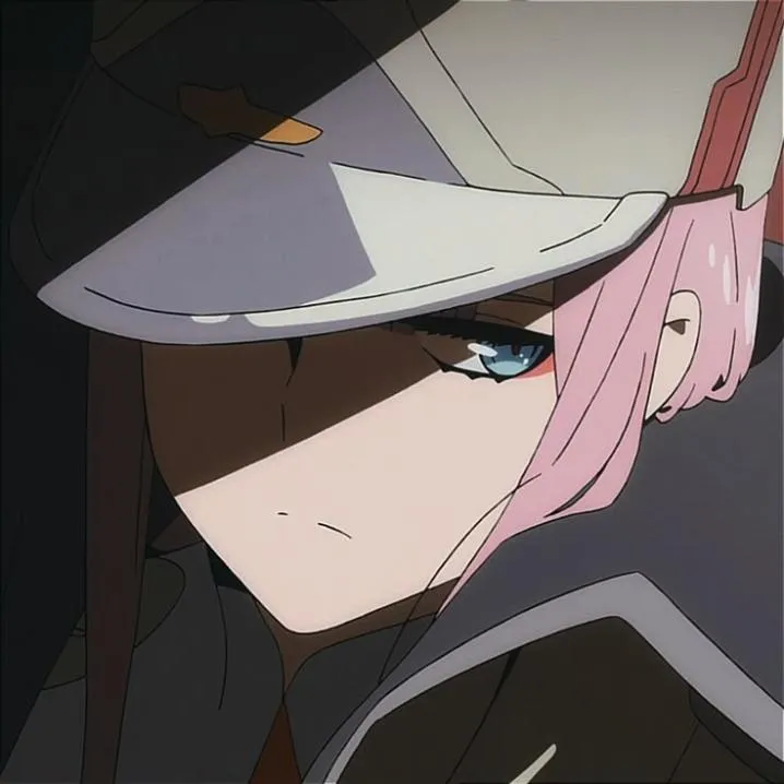 Zero Two PFP #4 (cool, dark)