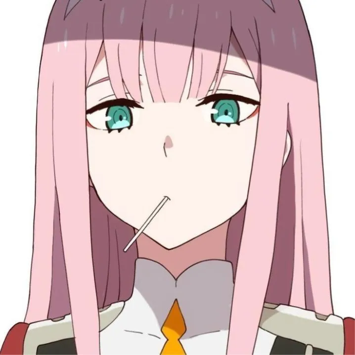 Zero Two PFP #9 (pink)
